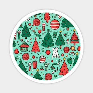 Christmas pattern Magnet